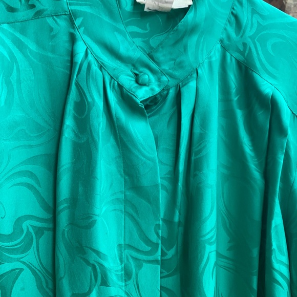 Silk Neiman Marcus blouse - Picture 3 of 5